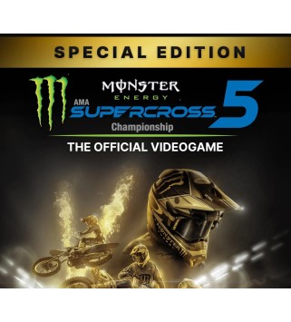 Monster Energy Supercross 5 - Special Edition XBOX One / Xbox Series X|S Xbox Series X|S Key 